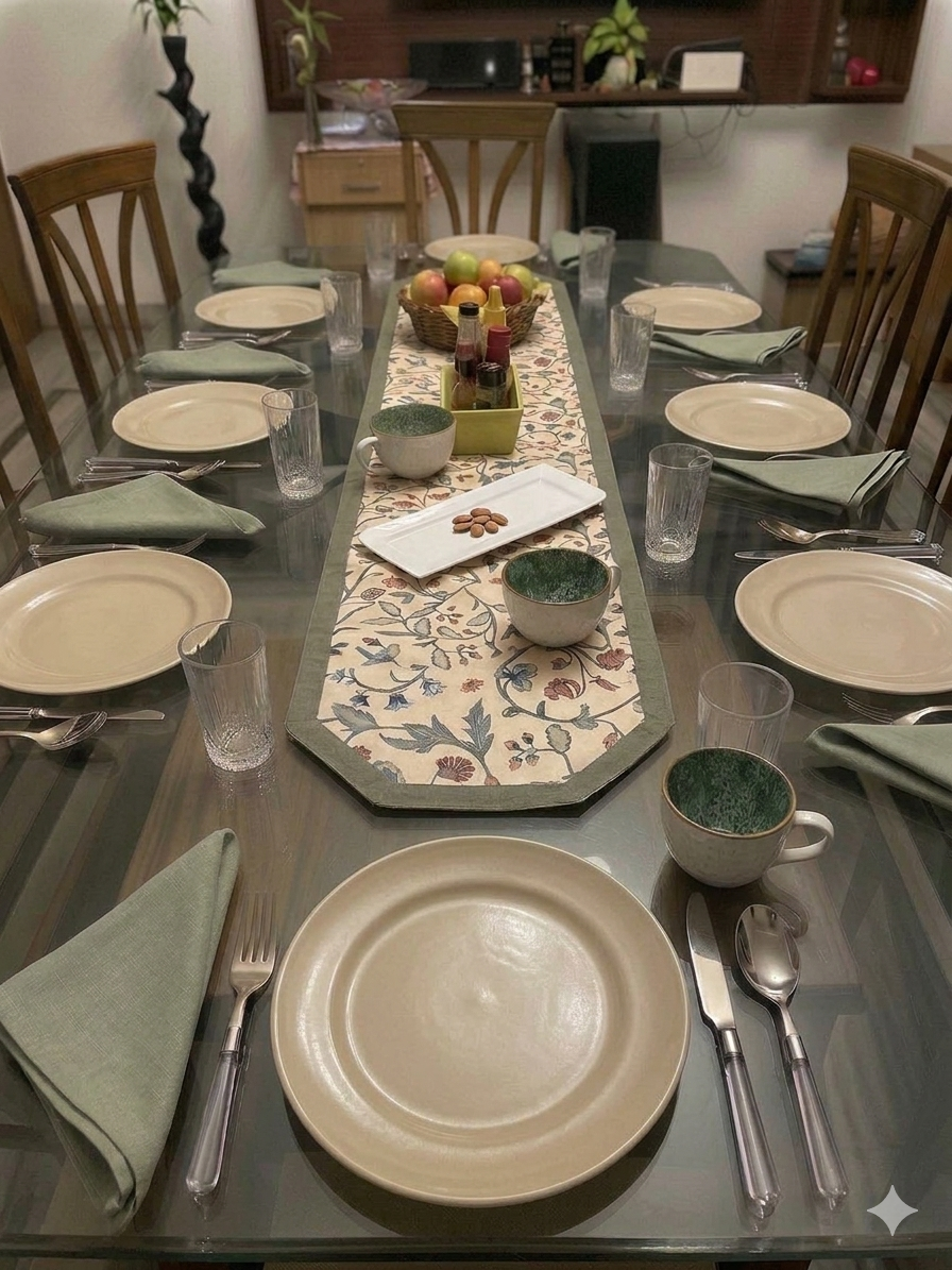 Canvas Print Table Runner