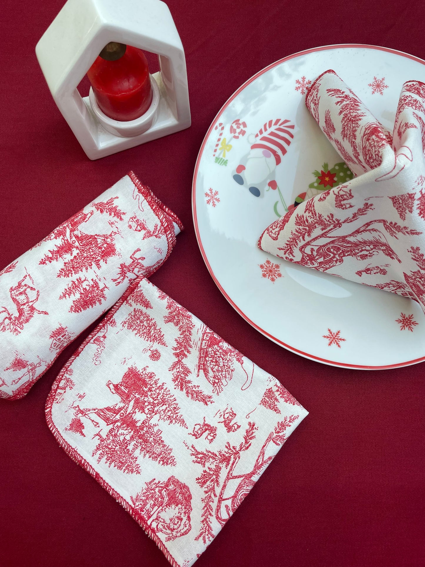 Rudolph Napkins _ set of 6