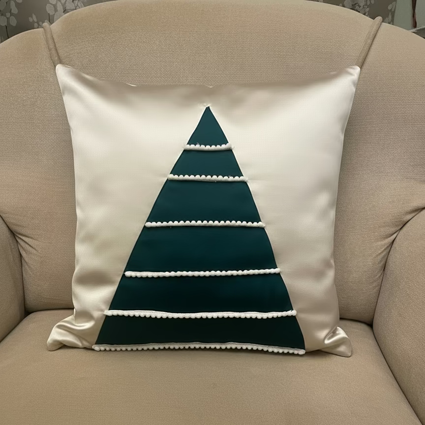 Christmas Tree Cushion Cover