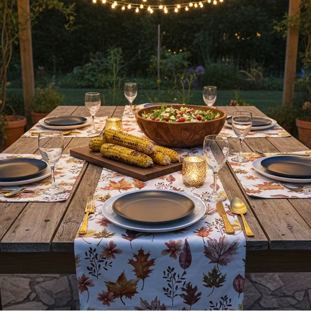 Autumn Leaf Table Mats -Set of 6 and 4