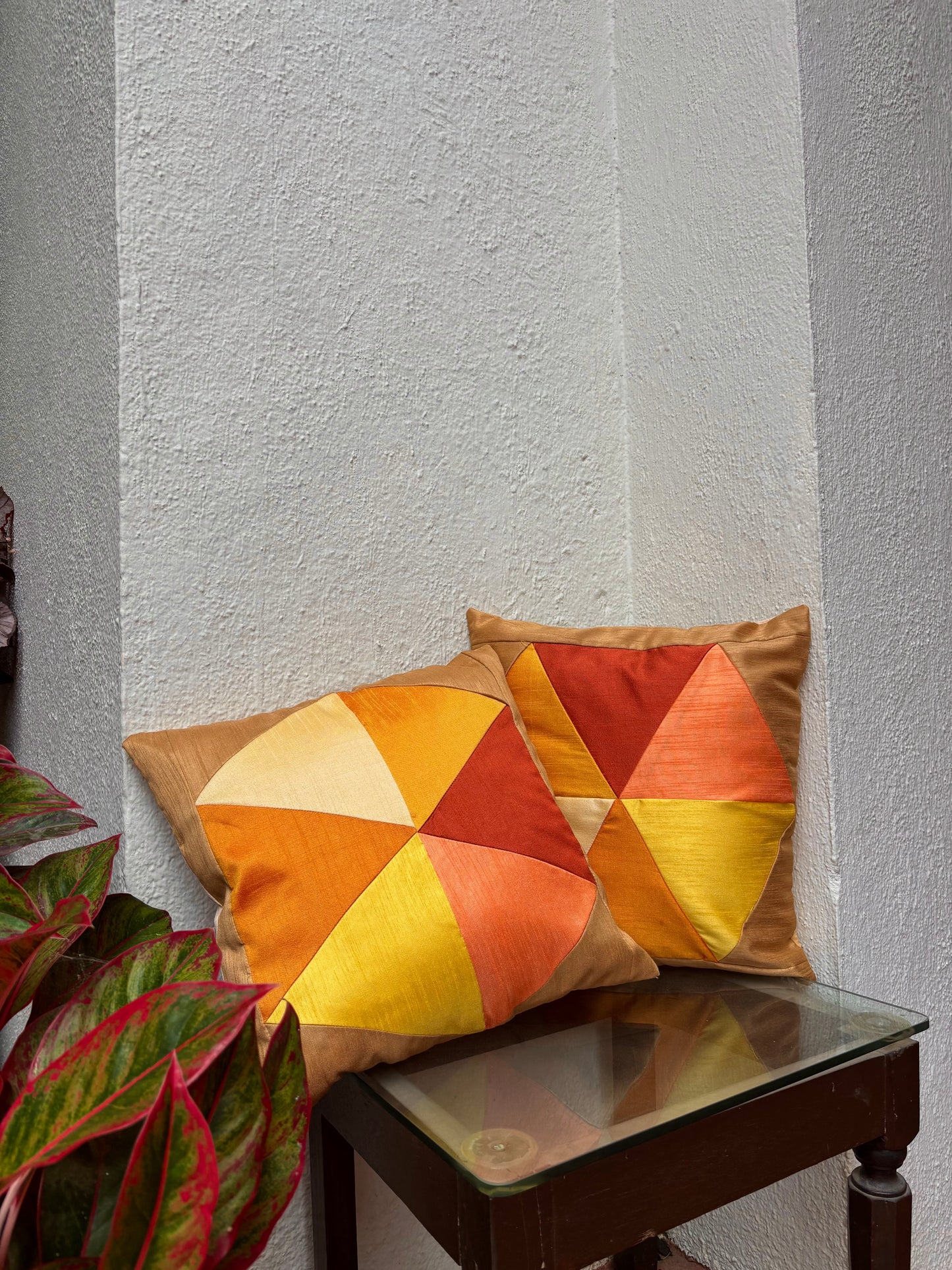 Autumn set of runner and 4 cushion covers