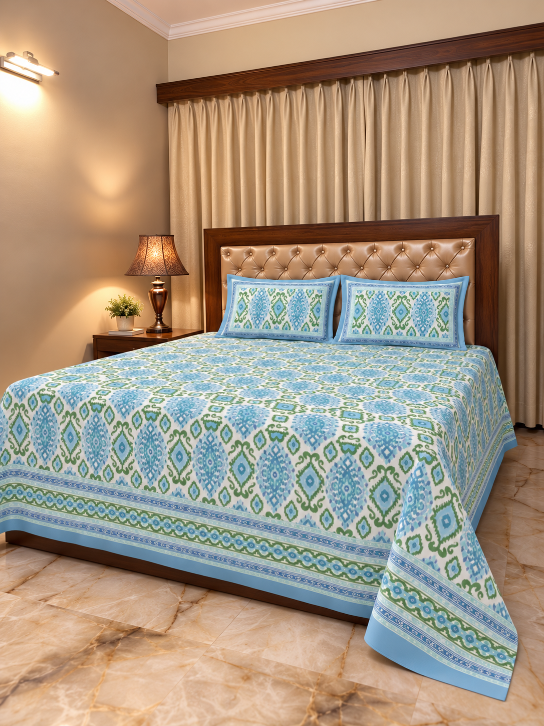 BLUE IKAT