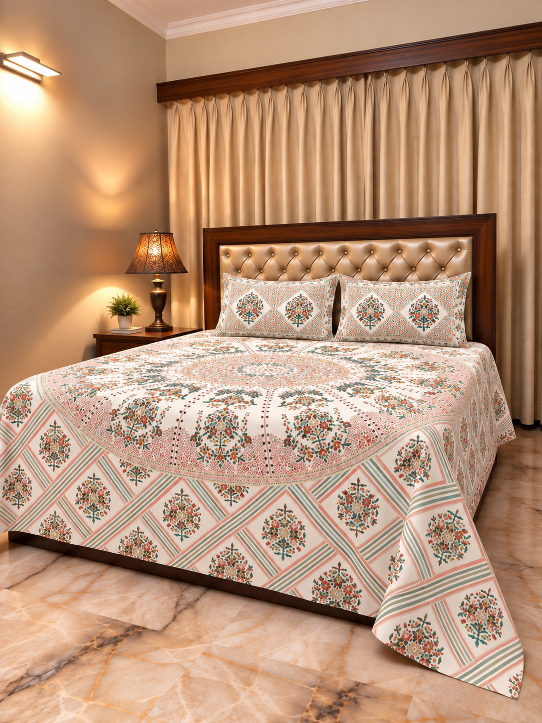 RED ORANGE ETHEREAL BEDSET