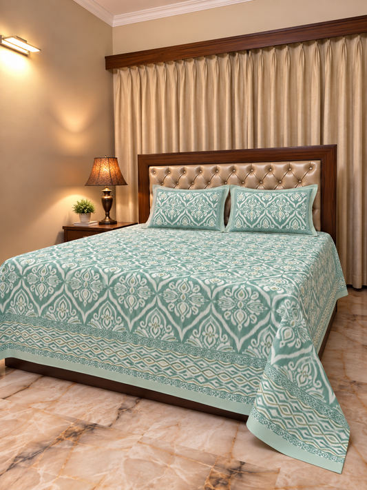 MINT GREEN IKAT