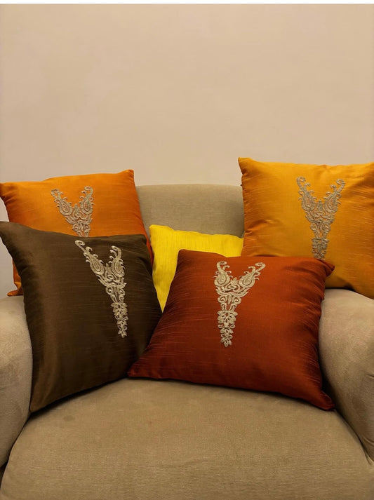Autumn-Themed Cushion Covers - set of 6