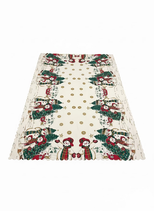 Snowman Family Table cloth