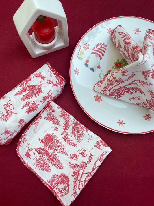 Rudolph Napkins _ set of 6
