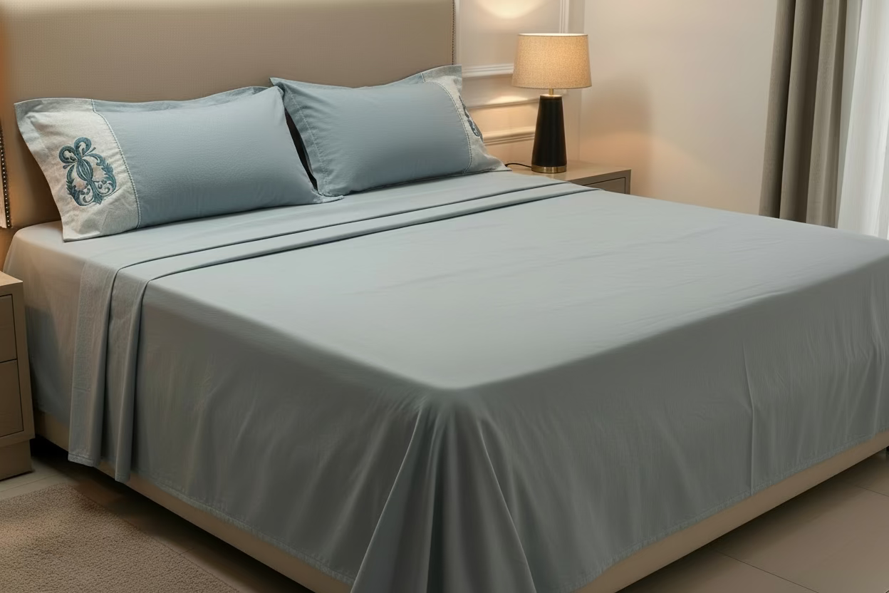 Misty Glace- 5 piece bedsheet set