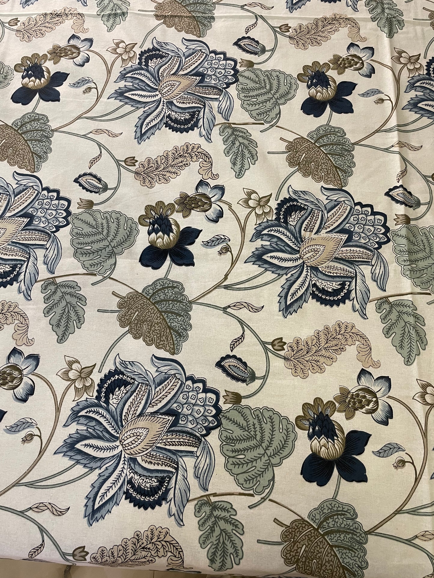 Floral Blue Bed Linen Set