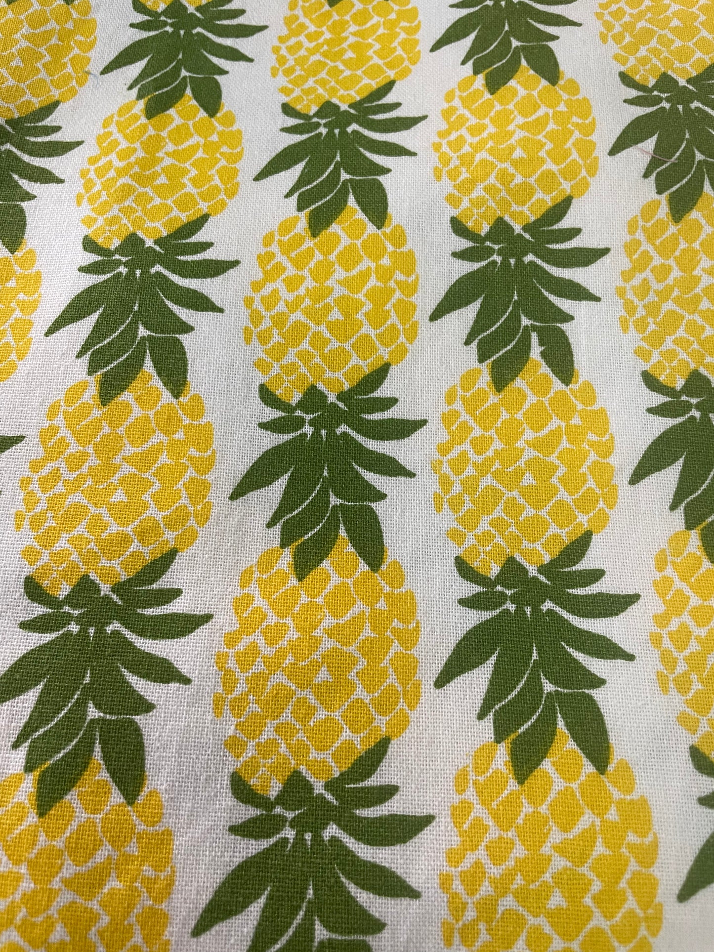 Pineapple Print Table Runner