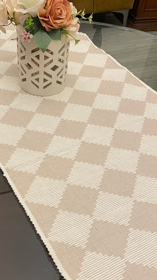 Sandstone Weave Table Runner